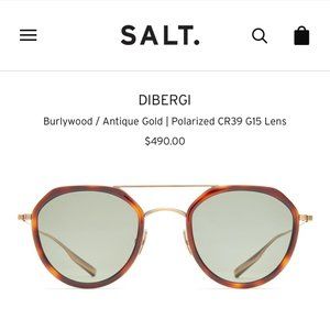 Salt. Sunglasses
